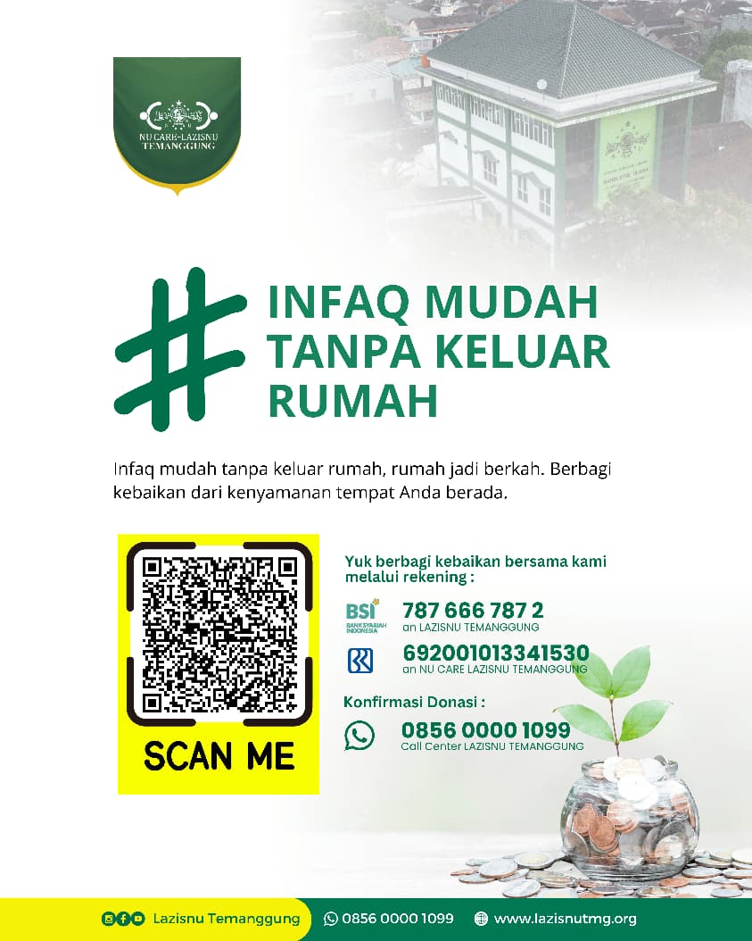 INFAQ MUDAH TANPA KELUAR RUMAH